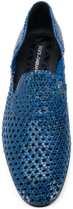 dolce gabbana blauw schoenen heren